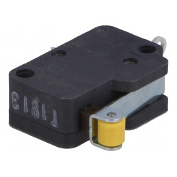 Microîntrerupător SNAP ACTION 10A 400VAC cu manetă și rolă | Electronic-mag.ro | Componente Electronice