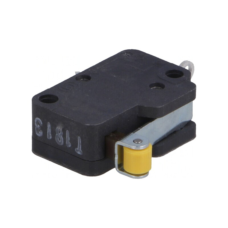 Microîntrerupător SNAP ACTION 10A 400VAC cu manetă și rolă | Electronic-mag.ro | Componente Electronice