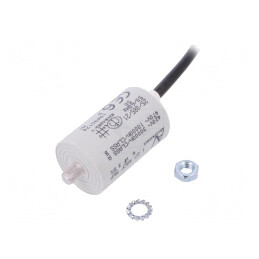 Condensator pentru Motoare 6uF 470VAC | Electronic-mag.ro | Componente Electronice