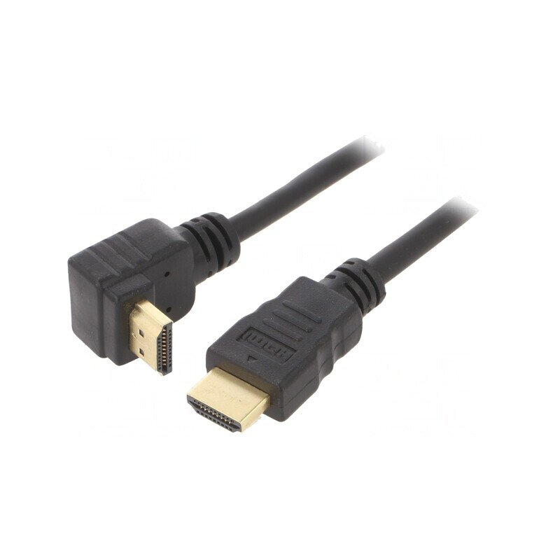 Cablu HDMI 2.0 90° PVC 4,5m Negru | Electronic-mag.ro | Componente Electronice Cablu HDMI 2.0 90° PVC 4,5m Negru | Electronic-mag.ro | Componente Electronice