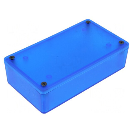 Carcasă Universală ABS Albastru 63mm x 113mm x 31mm | Electronic-mag.ro | Componente Electronice
