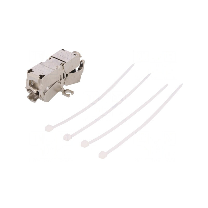 Adaptor Ethernet Cat 6a Drept | Electronic-mag.ro | Componente Electronice