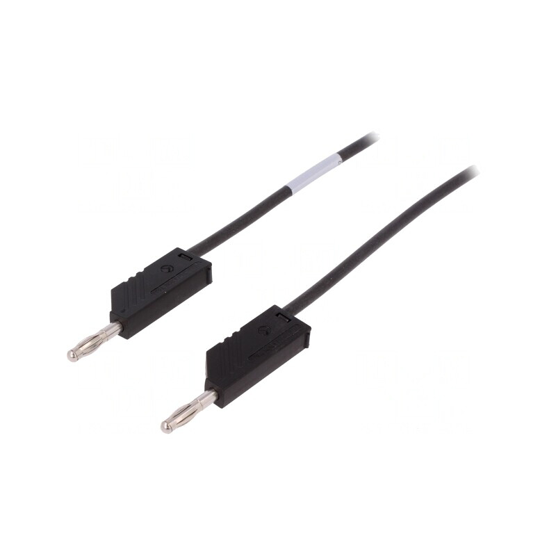 Cablu măsurare 60VDC 16A 4mm 0,5m | Electronic-mag.ro | Componente Electronice