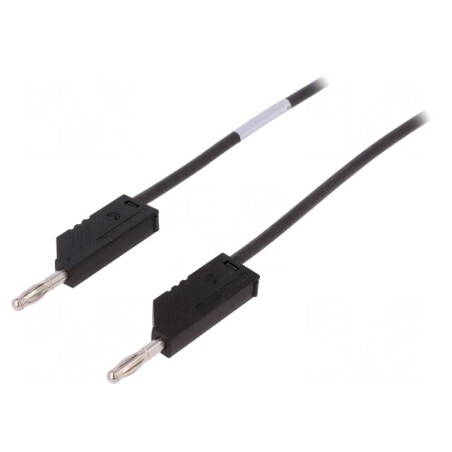 Cablu măsurare 60VDC 16A 4mm 0,5m | Electronic-mag.ro | Componente Electronice
