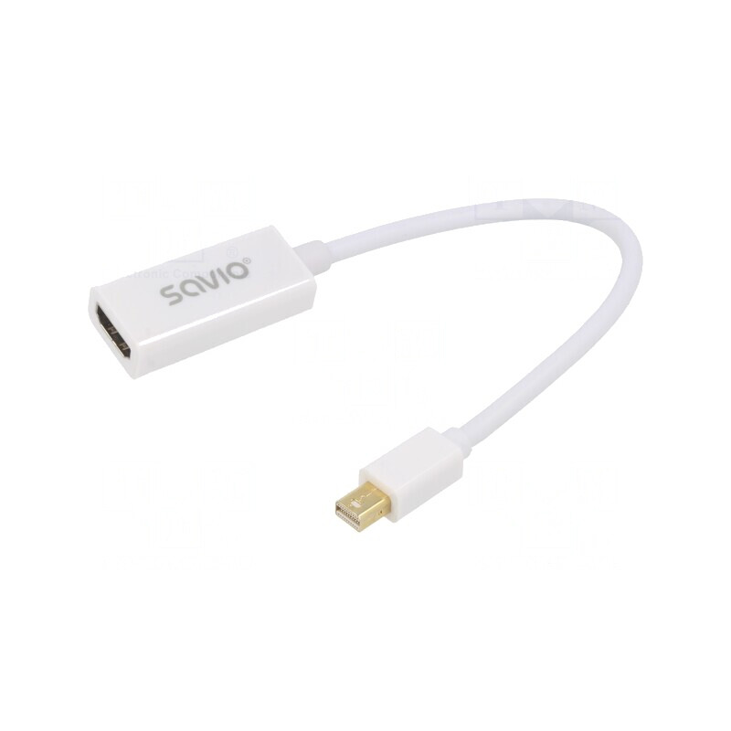 Adaptor DisplayPort la HDMI Alb 0.23m | Electronic-mag.ro | Componente Electronice