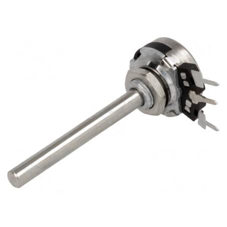 Potentiometru axial 2,5kΩ 200mW THT 4mm metalic | Electronic-mag.ro | Componente Electronice