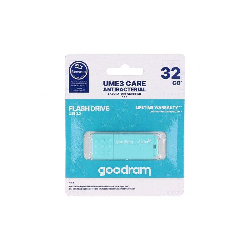 Memorie USB 3.2 32GB Verde | Electronic-mag.ro | Componente Electronice