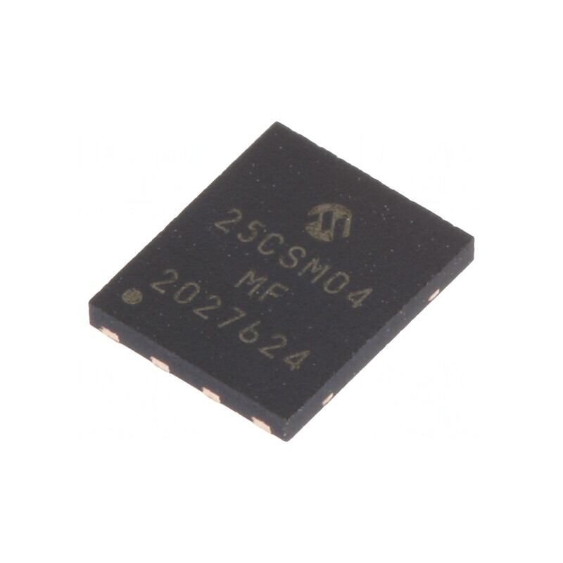 Memorie FLASH 1kb EEPROM SPI 2.5-5.5V TDFN8 8MHz | Electronic-mag.ro | Componente Electronice