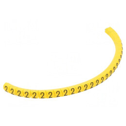 Markere PVC Galbene pentru Marcaj 1,3-3mm  | Electronic-mag.ro | Componente Electronice