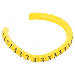 Markere Galbene PVC pentru Marcaj 1,3-3mm | Electronic-mag.ro | Componente Electronice