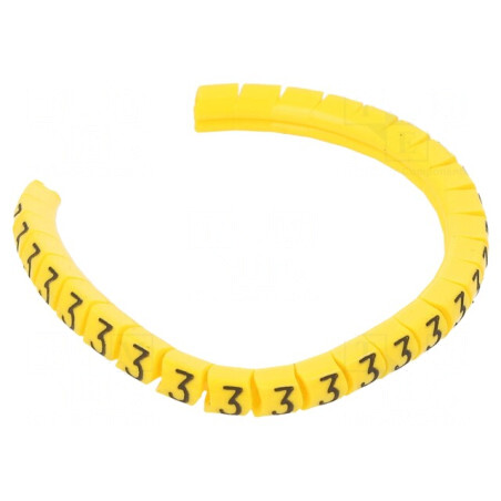 Markere Galbene PVC pentru Marcaj 1,3-3mm | Electronic-mag.ro | Componente Electronice