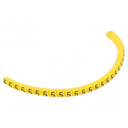 Markere Galbene PVC 1,3-3mm | Electronic-mag.ro | Componente Electronice
