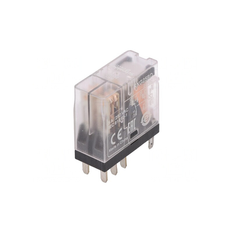 Releu electromagnetic DPDT 24VDC 5A 250VAC cu soclu | Electronic-mag.ro | Componente Electronice Releu electromagnetic DPDT 24VDC 5A 250VAC cu soclu | Electronic-mag.ro | Componente Electronice