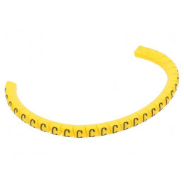 Marker PVC Galben 1,3-3mm | Electronic-mag.ro | Componente Electronice
