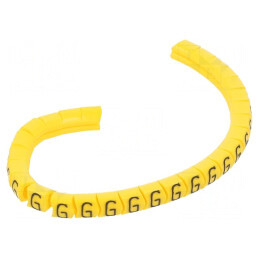 Marker Marcaj PVC Galben 1,3-3mm | Electronic-mag.ro | Componente Electronice