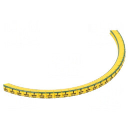 Markere PVC Galbene pentru Împământare 1,3-3mm | Electronic-mag.ro | Componente Electronice