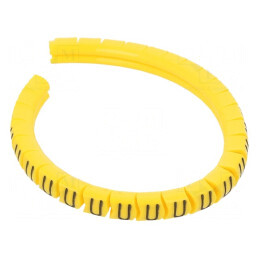 Markere Galbene PVC 1,3-3mm | Electronic-mag.ro | Componente Electronice