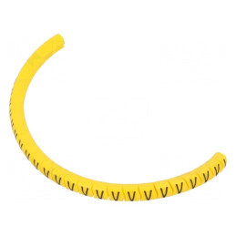 Markere de Marcaj PVC Galben V 1,3-3mm 30-60°C | Electronic-mag.ro | Componente Electronice