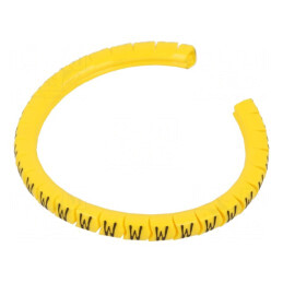 Marker de Marcaj PVC Galben 1,3-3mm | Electronic-mag.ro | Componente Electronice
