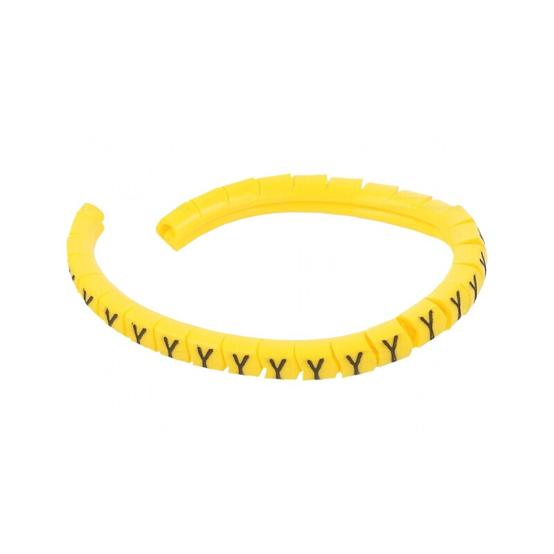 Markere Marcaj Galbene 1,3-3mm PVC -30÷60°C | Electronic-mag.ro | Componente Electronice