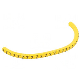 Markere PVC Galben 1,3-3mm pentru Marcaj 30-60°C | Electronic-mag.ro | Componente Electronice