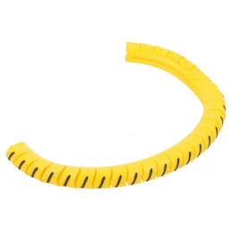 Markere de Marcaj PVC Galben 2,5-5mm | Electronic-mag.ro | Componente Electronice