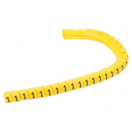 Markere Marcaj PVC Galben 2,5-5mm | Electronic-mag.ro | Componente Electronice