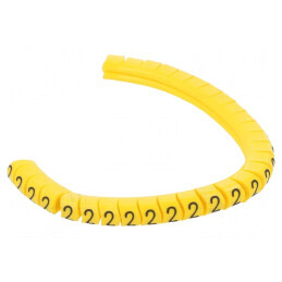 Markere Marcaj PVC Galben 2-5mm | Electronic-mag.ro | Componente Electronice