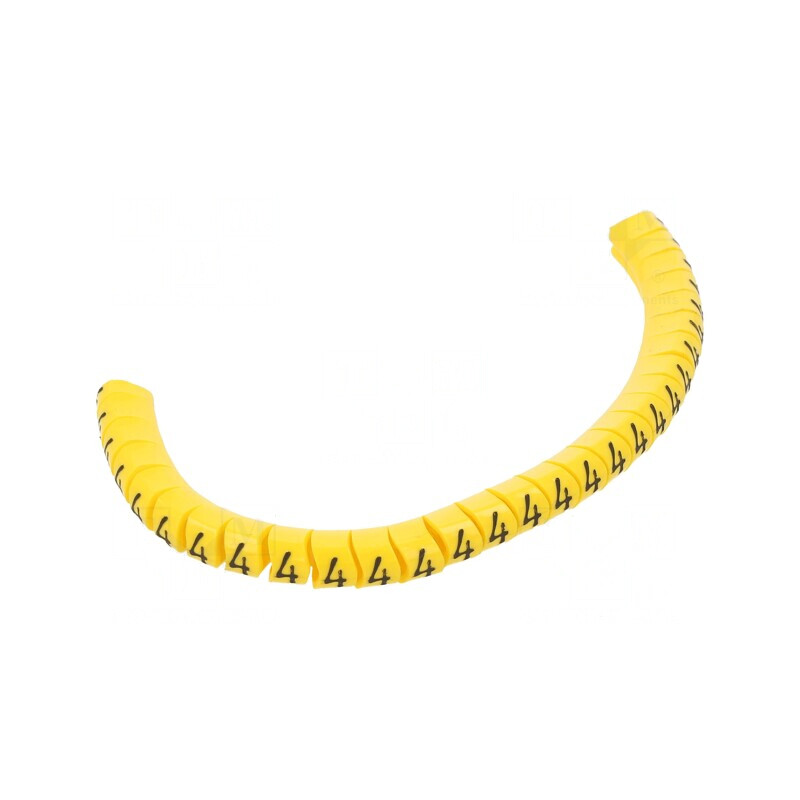 Markere Marcaj PVC Galbene 2,5-5mm | Electronic-mag.ro | Componente Electronice