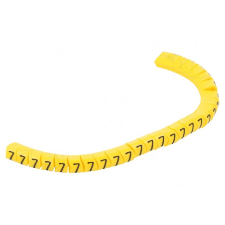 Markere Marcaj Galben PVC 2,5-5mm 30-60°C | Electronic-mag.ro | Componente Electronice