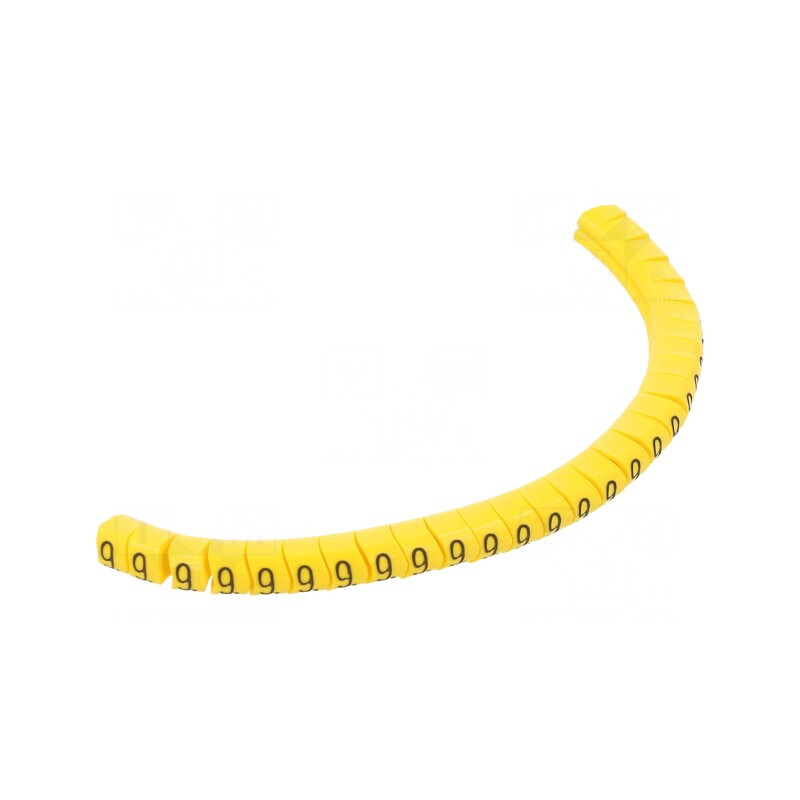 Markere Galbene 2,5-5mm PVC -30÷60°C | Electronic-mag.ro | Componente Electronice