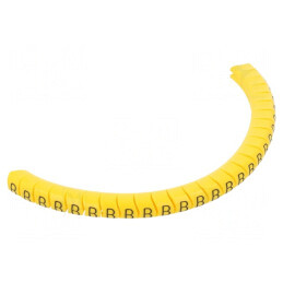 Markere Marcaj PVC Galben 2,5-5mm | Electronic-mag.ro | Componente Electronice