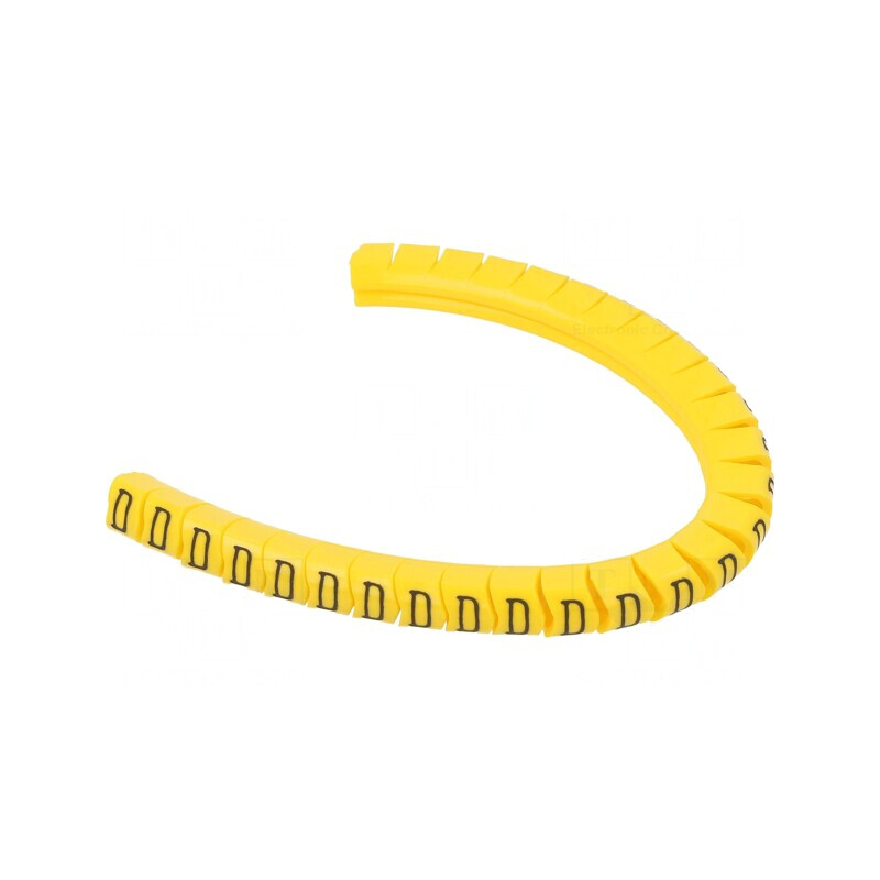 Markere Marcaj Galbene 2,5-5mm PVC -30÷60°C | Electronic-mag.ro | Componente Electronice Markere Marcaj Galbene 2,5-5mm PVC -30÷60°C | Electronic-mag.ro | Componente Electronice