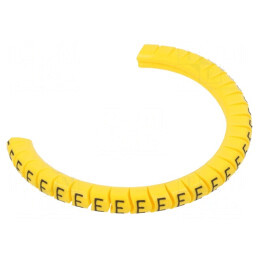 Markere Marcaj PVC Galben 2.5-5mm | Electronic-mag.ro | Componente Electronice