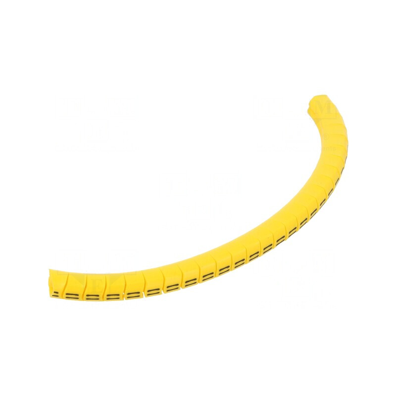 Markere Marcaj PVC Galben 2,5-5mm | Electronic-mag.ro | Componente Electronice