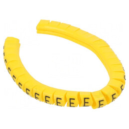Markere PVC Galbenă 2,5-5mm 30-60°C | Electronic-mag.ro | Componente Electronice