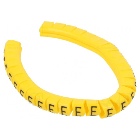 Markere PVC Galbenă 2,5-5mm 30-60°C | Electronic-mag.ro | Componente Electronice
