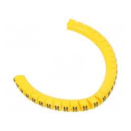 Markere Marcaj PVC Galben 2.5-5mm | Electronic-mag.ro | Componente Electronice