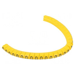 Marcator Galben PVC 2,5-5mm 30-60°C | Electronic-mag.ro | Componente Electronice