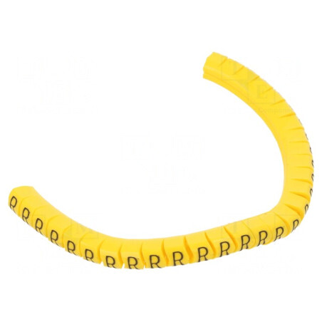 Marcator Galben PVC 2,5-5mm 30-60°C | Electronic-mag.ro | Componente Electronice