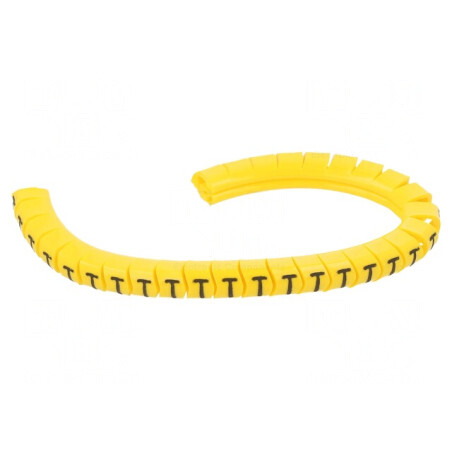 Markere Marcaj PVC Galben 2,5-5mm | Electronic-mag.ro | Componente Electronice