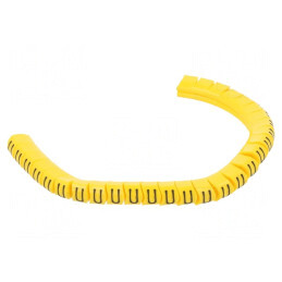 Markere Marcaj PVC Galben 2,5-5mm | Electronic-mag.ro | Componente Electronice