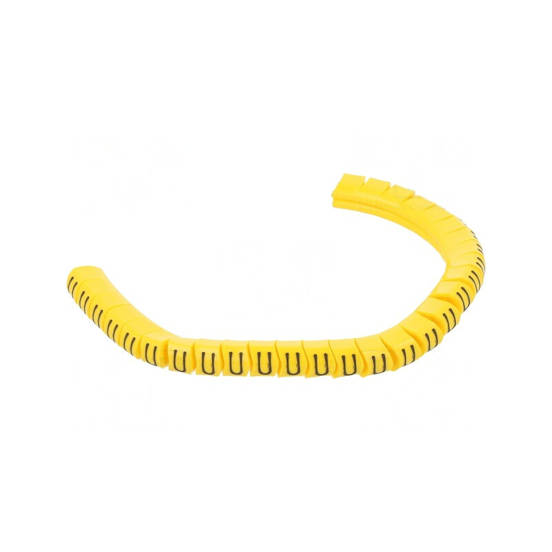 Markere Marcaj PVC Galben 2,5-5mm | Electronic-mag.ro | Componente Electronice