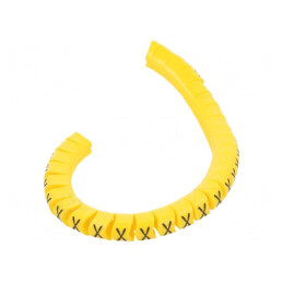 Markere Marcaj PVC Galben 2,5-5mm 30-60°C | Electronic-mag.ro | Componente Electronice