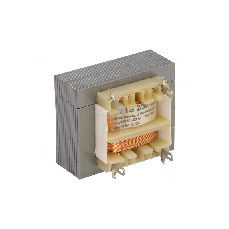 Transformator Alimentare 2VA 230VAC 8,8V 0,22A | Electronic-mag.ro | Componente Electronice