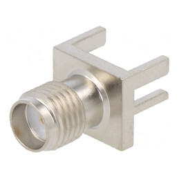Soclu SMA Mamă Orizontal 50Ω | Electronic-mag.ro | Componente Electronice