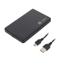 Carcasă Hard Disk 2.5" SATA III USB 2.0 | Electronic-mag.ro | Componente Electronice