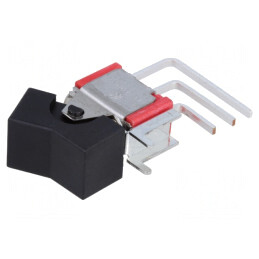 Comutator Rocker SPDT 2 Pozitii ON-ON Negru | Electronic-mag.ro | Componente Electronice