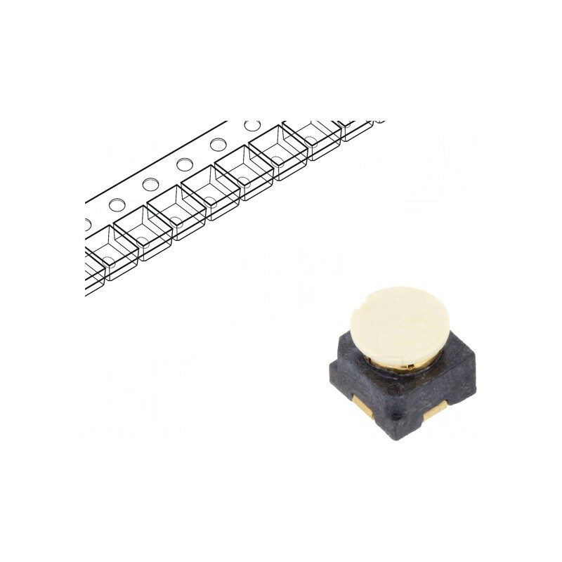 Soclu MMCX Mamă Drept 50Ω SMT Aurit pentru PCB | Electronic-mag.ro | Componente Electronice