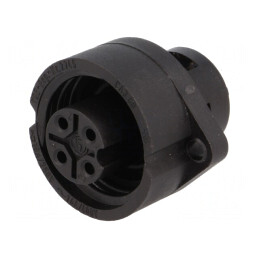Conector Circular Soclu Mamă IP67 4 Pin 400V | Electronic-mag.ro | Componente Electronice